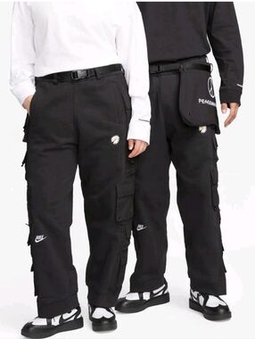 Nike x Peaceminusone G Dragon Wide Black Pants  Men's Size Medium